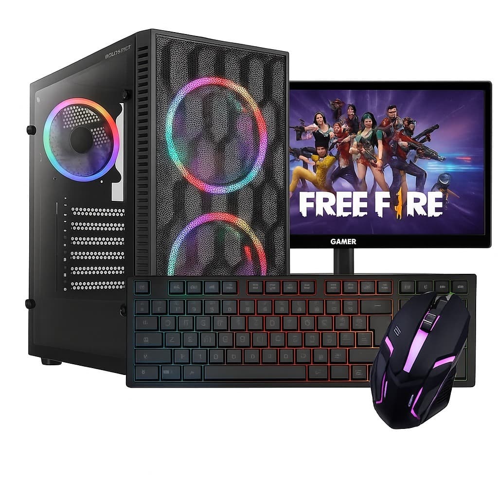 Computador Gamer Intel Core I3 16gb Ram SSD 120GB Gamer  MONITOR 15'