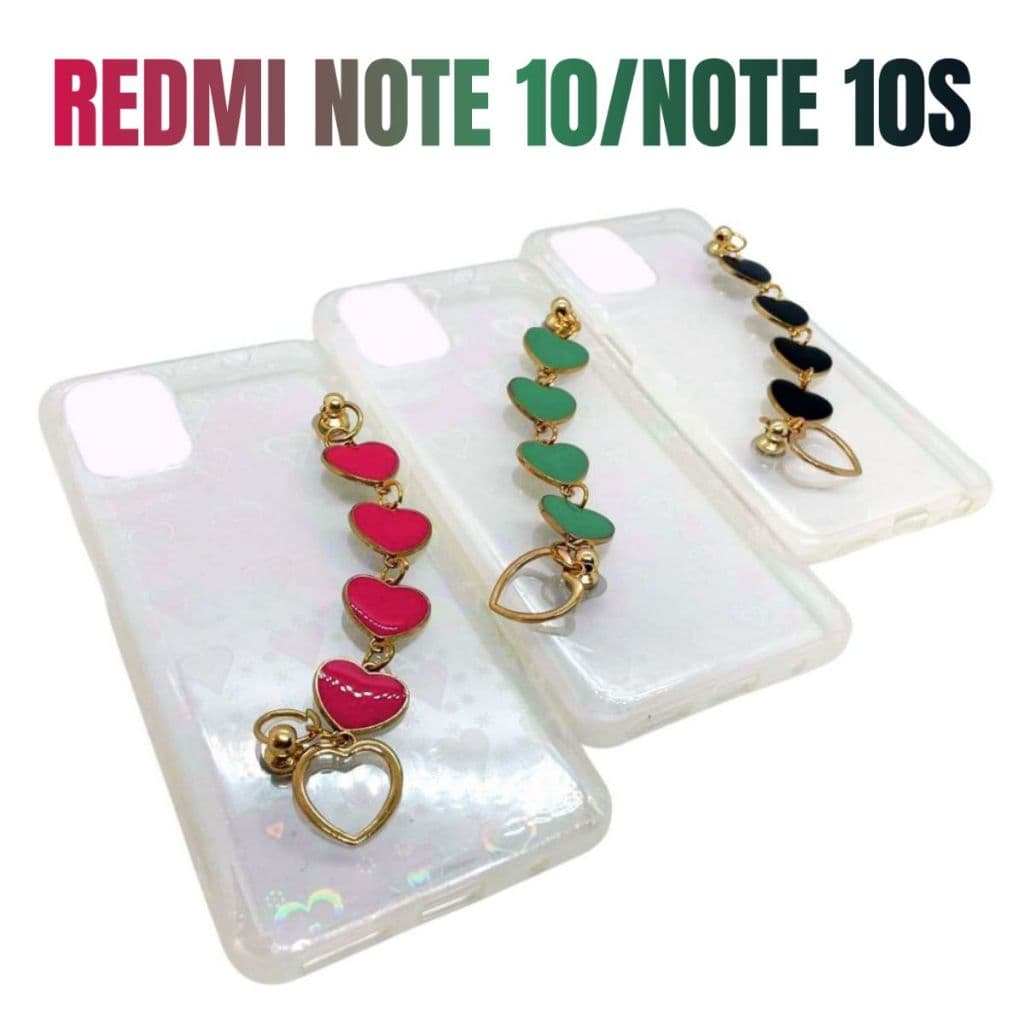 Capa Capinha de celular compatível com Redmi Note 10 4G e Note 10S Salva Celular Love