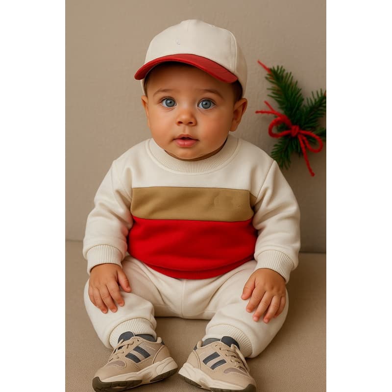 conjunto moletom flanelado bebê