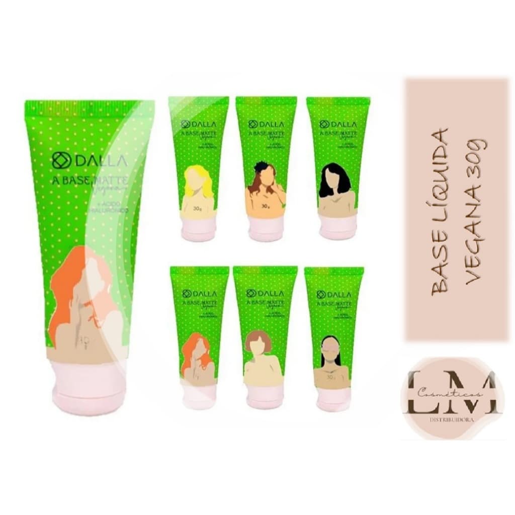 Base Líquida Vegana Dalla 30g