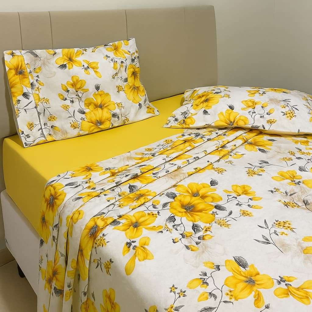 jogo de lençol cama casal padrão 4 peças 180 fios 100 % algodão com duas fronhas e lençol lindo toop
