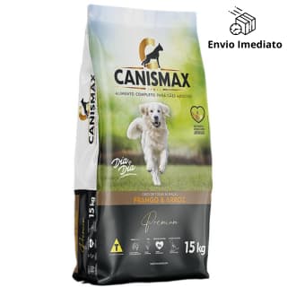 Ração Para Cachorro Premium Canismax Cães Frango E Arroz 15Kg
