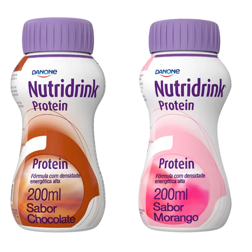 Nutridrink Protein Danone 200ml Suplemento Hipercalórico com Proteínas, Vitaminas e Fibras