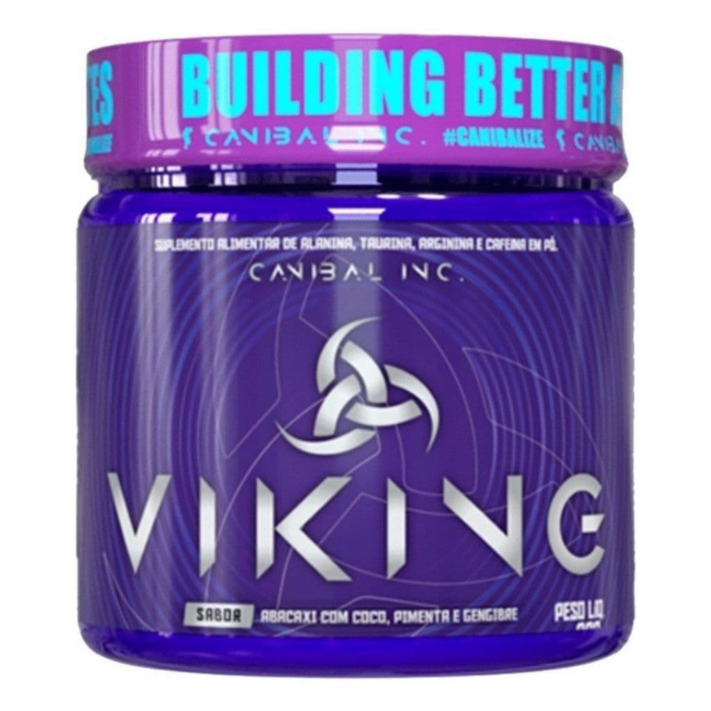Pré Treino Viking Suplemento em Pó 300g Canibal