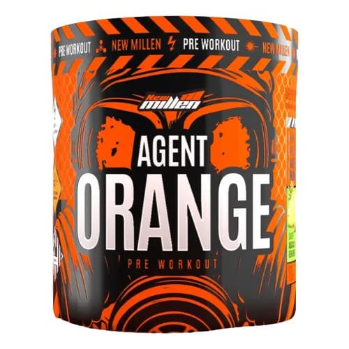 Pré treino - Agent Orange 250g 400mg cafeína - New Millen