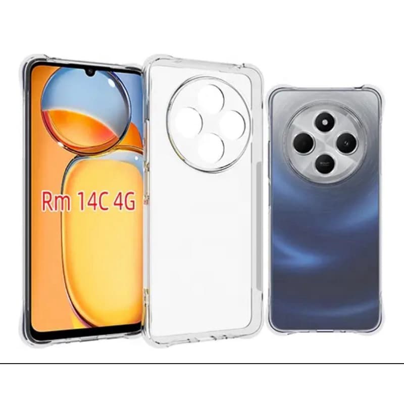 capa capinha p/ REDMi 14C capa capinha case Antpacto + película 3D inclusa