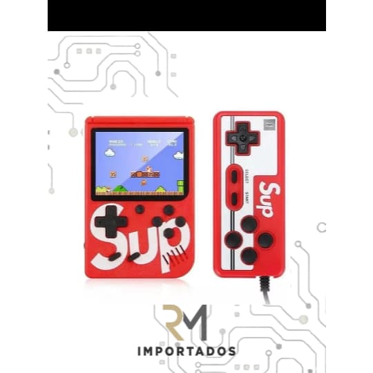 Video Game Portatil com controle adicional 400 Jogos Mini Game Sup Game Box