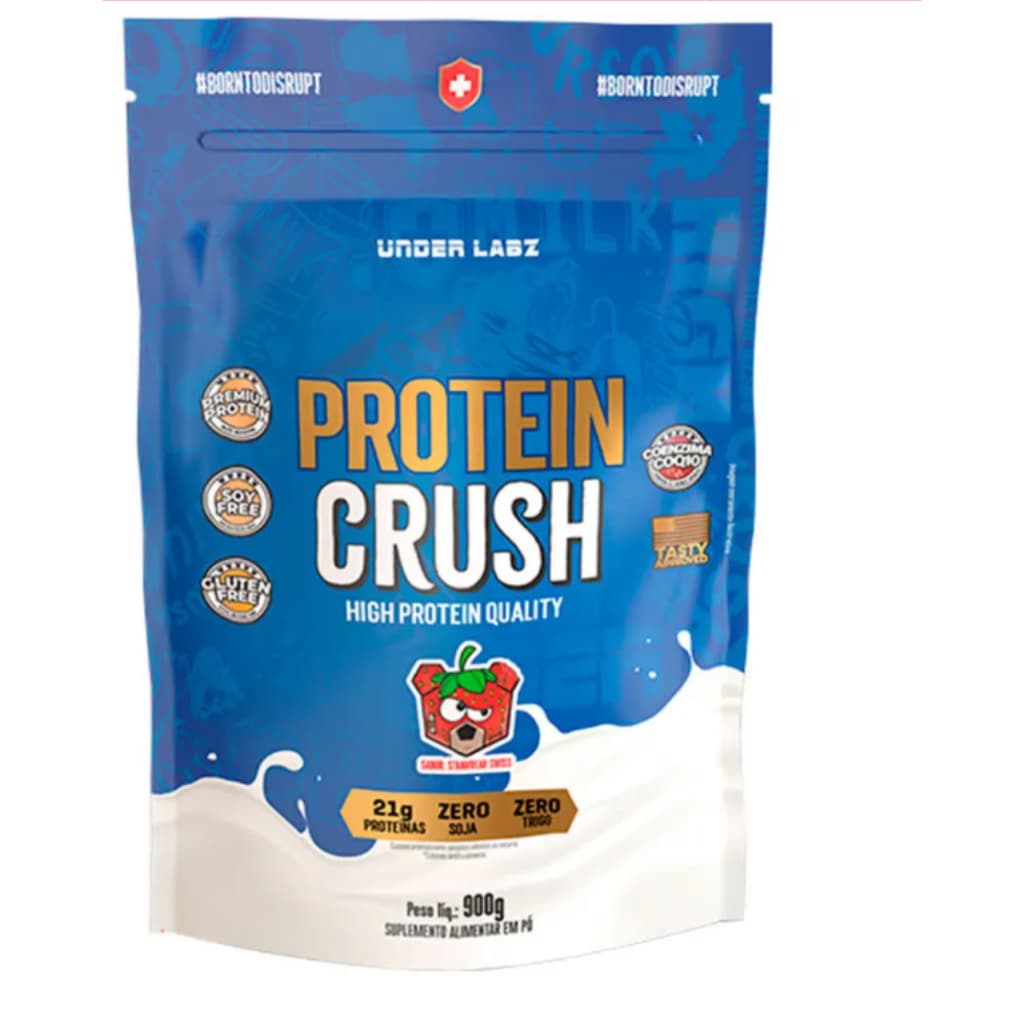 Whey Refil UnderLabz - chocobear- strawbear - caramelo - vitamina de frutas - doce de leite - milk cream - milk bear - 9