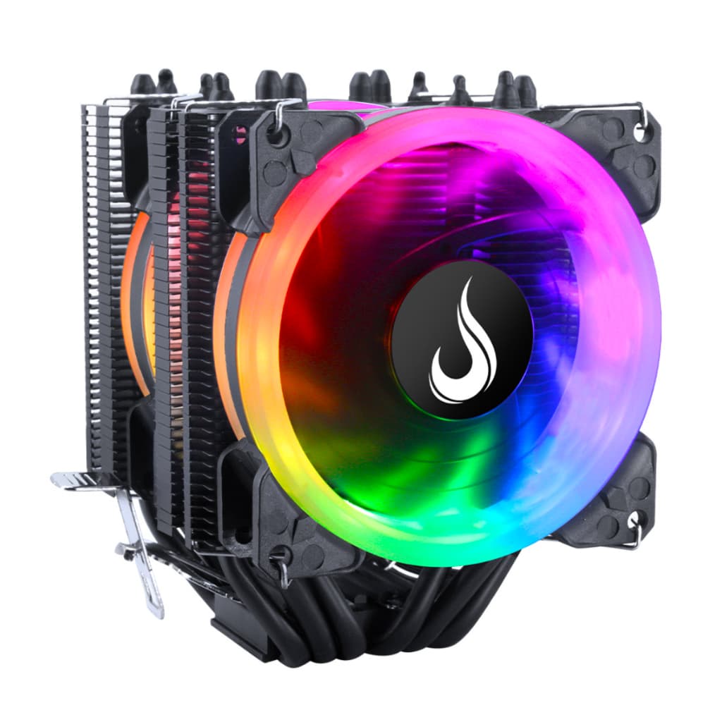 Air Cooler Gamer | Rise Mode | G800 Black ARGB 5v 3p | 6 Heatpipes | PC CPU Processador Intel E Amd