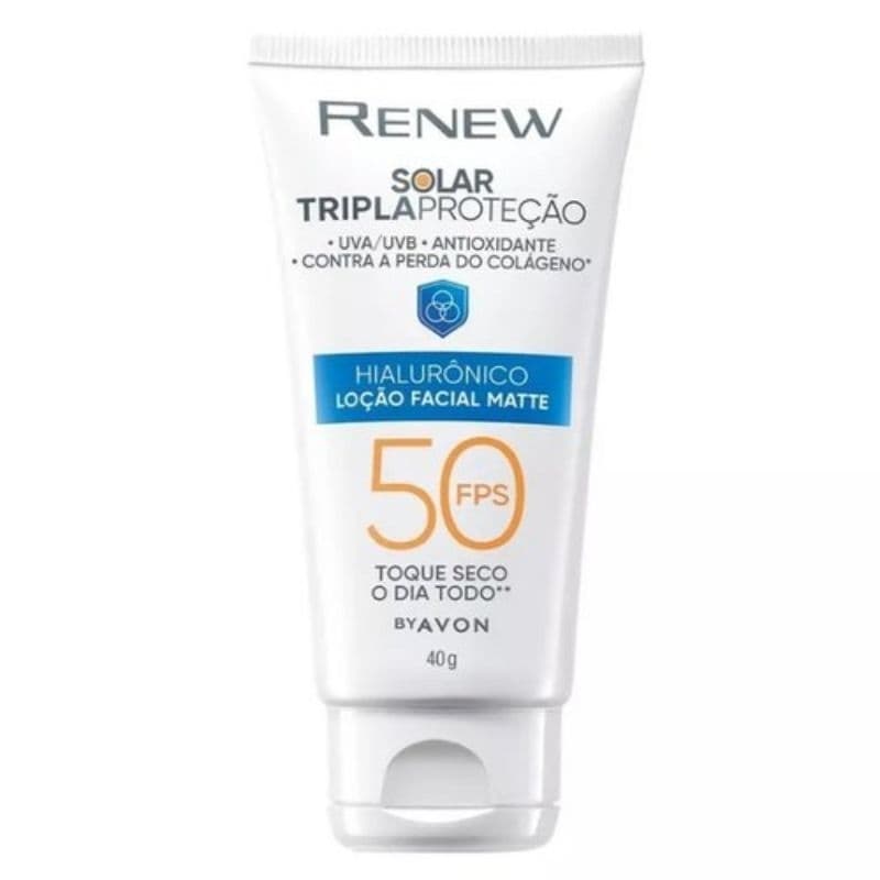 Protetor solar Renew avon fator 50