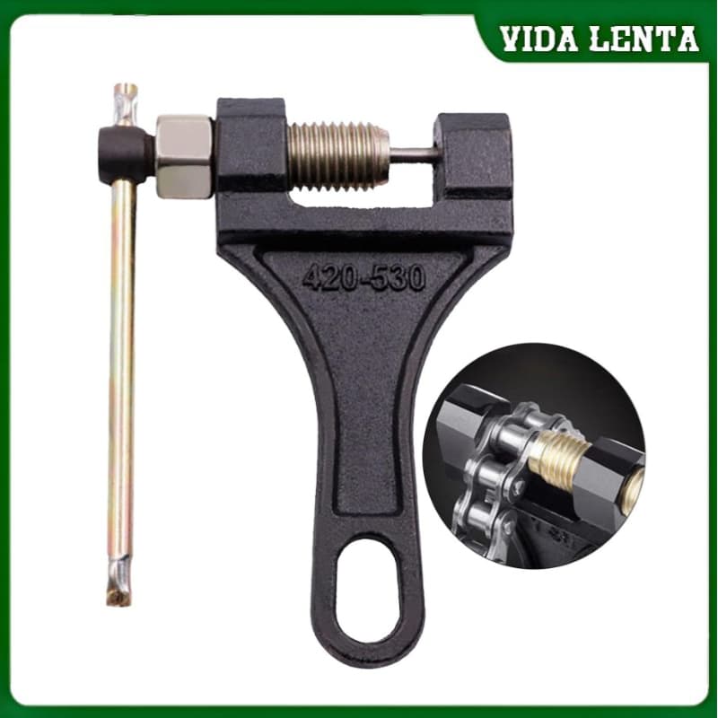 Chave Extrator Pino Corrente Moto Mod ,Pino Grosso Tamanho para Bike e Moto 420,428,520,525,530