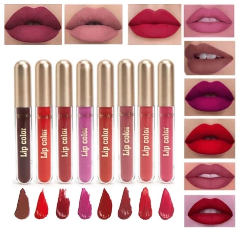 Batom Líquido Lip Tint Lip Color Matte Febella