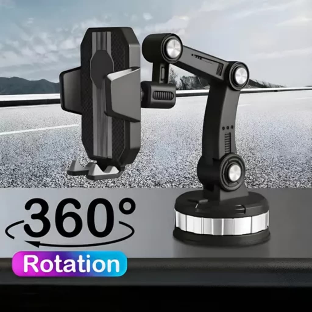 Suporte Para Celular Veicular 360 ajustável carro painel vidro parabrisa Caminhão universal GPS