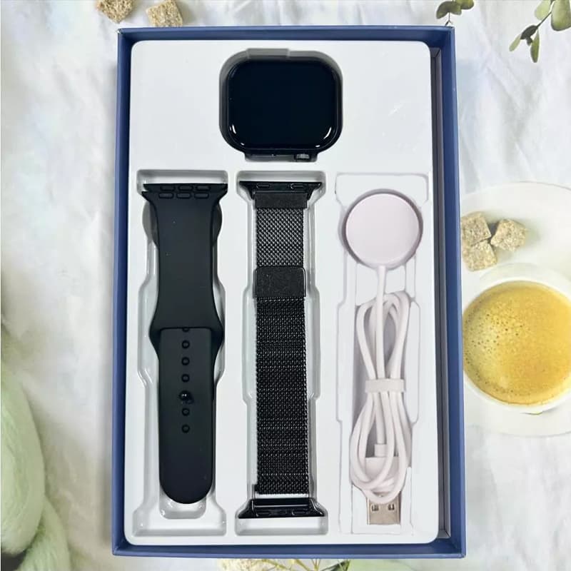 New Relógio smartwatch  série 45mm monitor de pressão arterial Bluetooth Ccll-São Paulo, Estoque Disponível