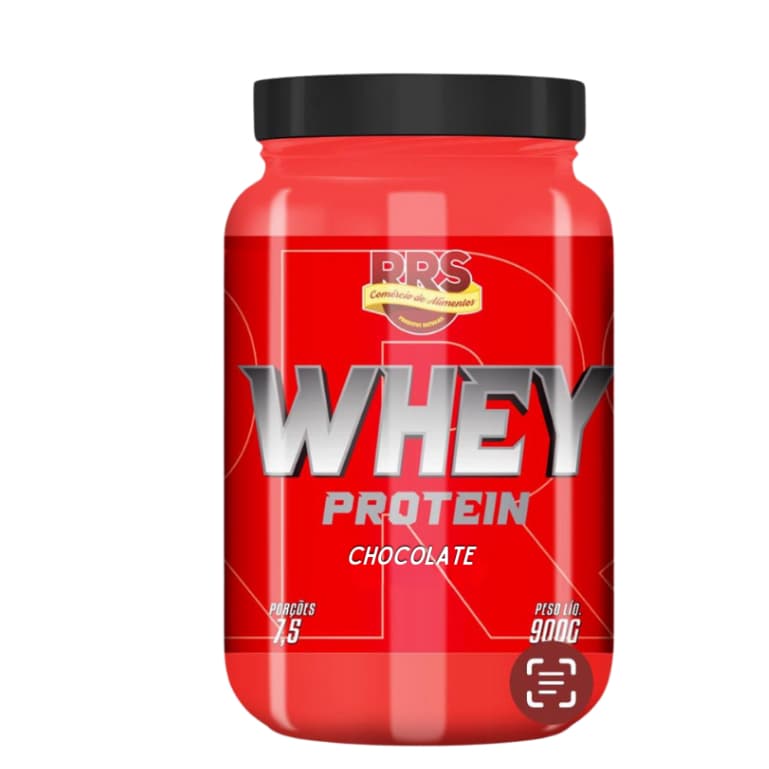 WHEY PROTEIN 900G CHOCOLATE - RRS ALIMENTOS