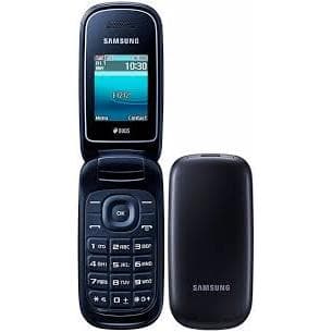 Celular Samsung GT-E1272 Flip Dual SIM 32GB Tela 2.4" Azul Escuro Ideal Para Idoso - 4G