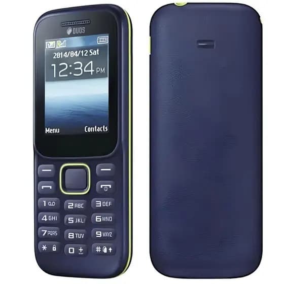 Celular Samsung SM-B315E 2G Azul Dual Sim Tela 5.08 Câmera Fm Lanterna Ideal Para Idoso