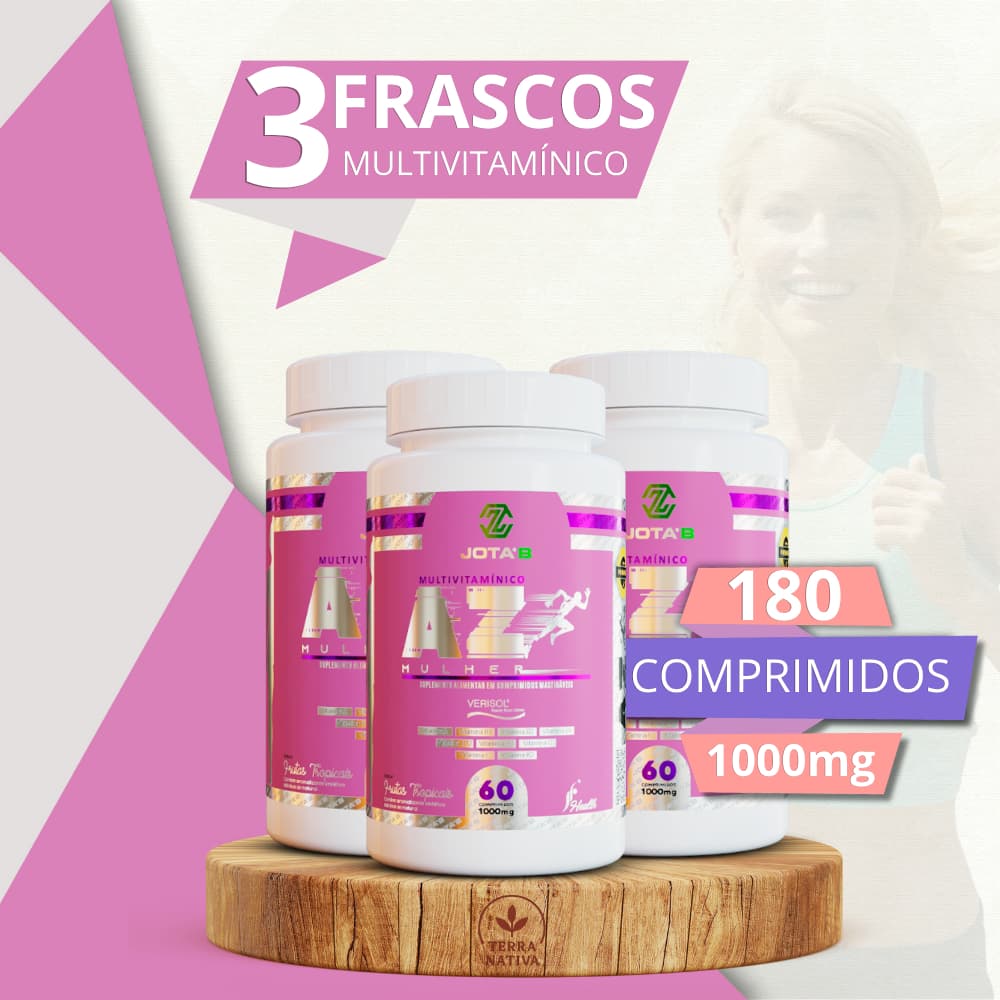 A-Z Mulher Vitaminas Com Zinco Vitaminas A C e E