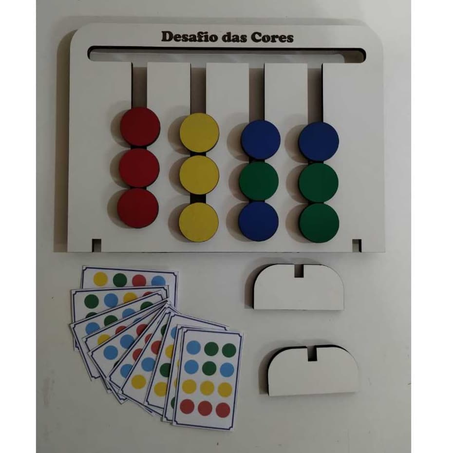 Desafio das Cores – Diversão e Aprendizado na Medida! jogo educativo brinquedo educativo brinquedo