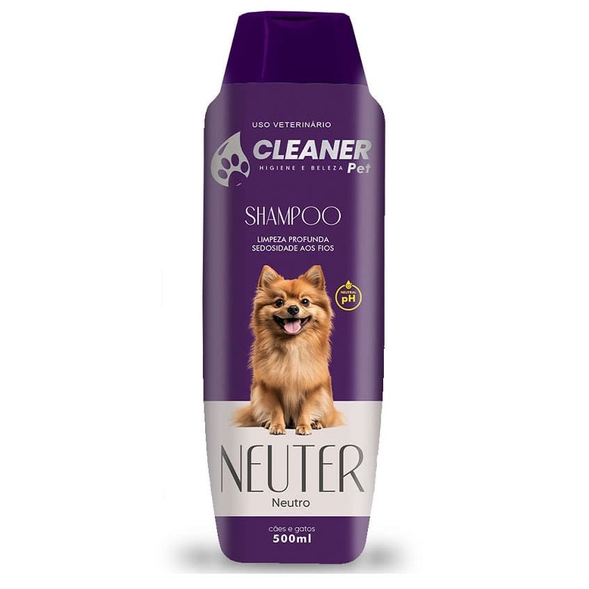 Shampoo para cachorro shampoo Neutro CLEANER 500ml