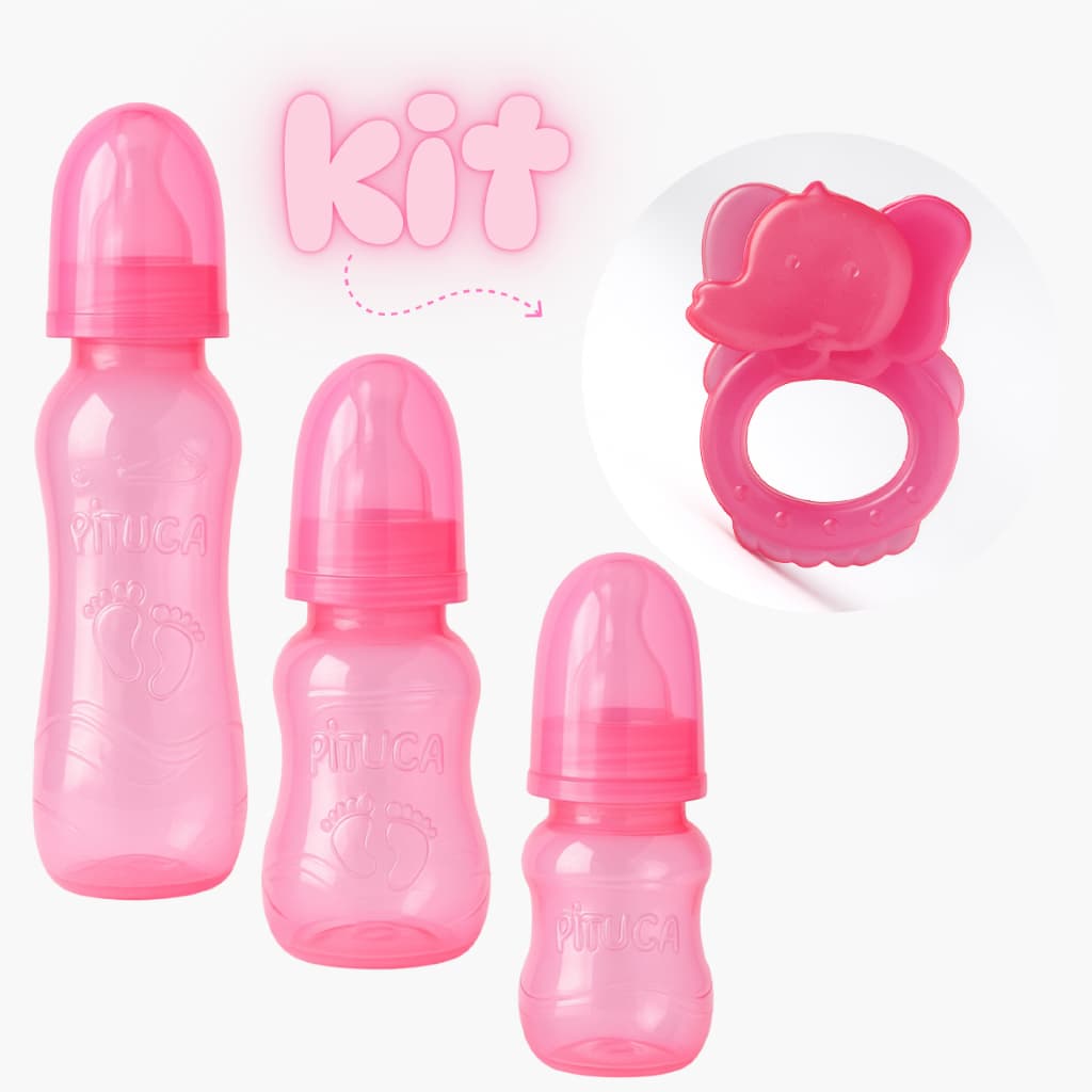 Mamadeira Para bebe + Massageador
