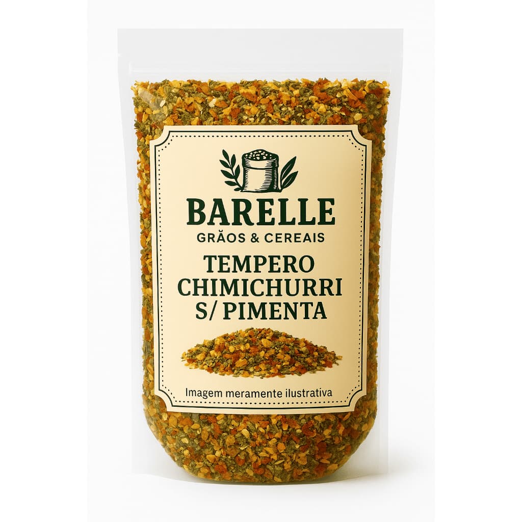 Tempero Chimichurri Sem Pimenta Especiaria Condimento 250g
