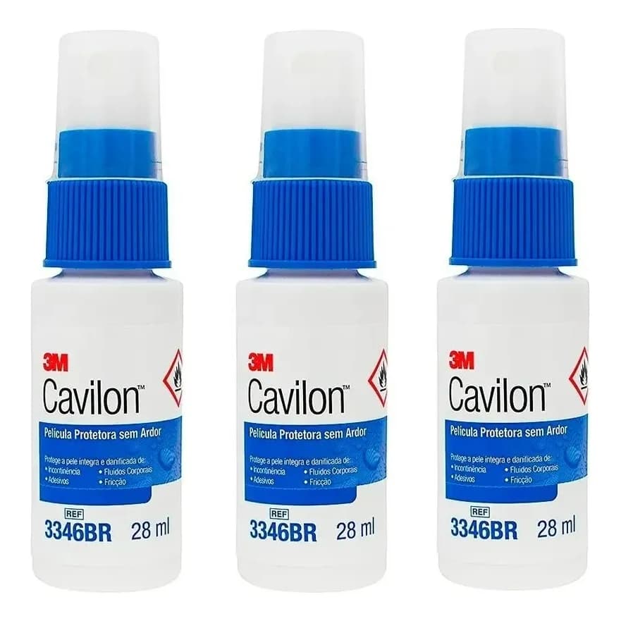 Kit 03 Cavilon Spray 28ml 3346br Original 3M Frete Grátis
