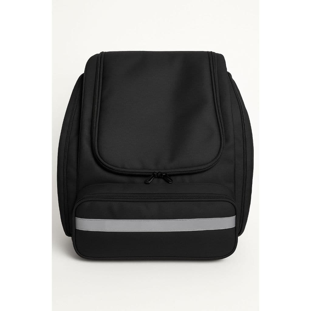 BAG 99FOOD PRETA  PARA MOTOBOY ENTREGA MOTO BICICLETA MOTO PRENDE NO BAU