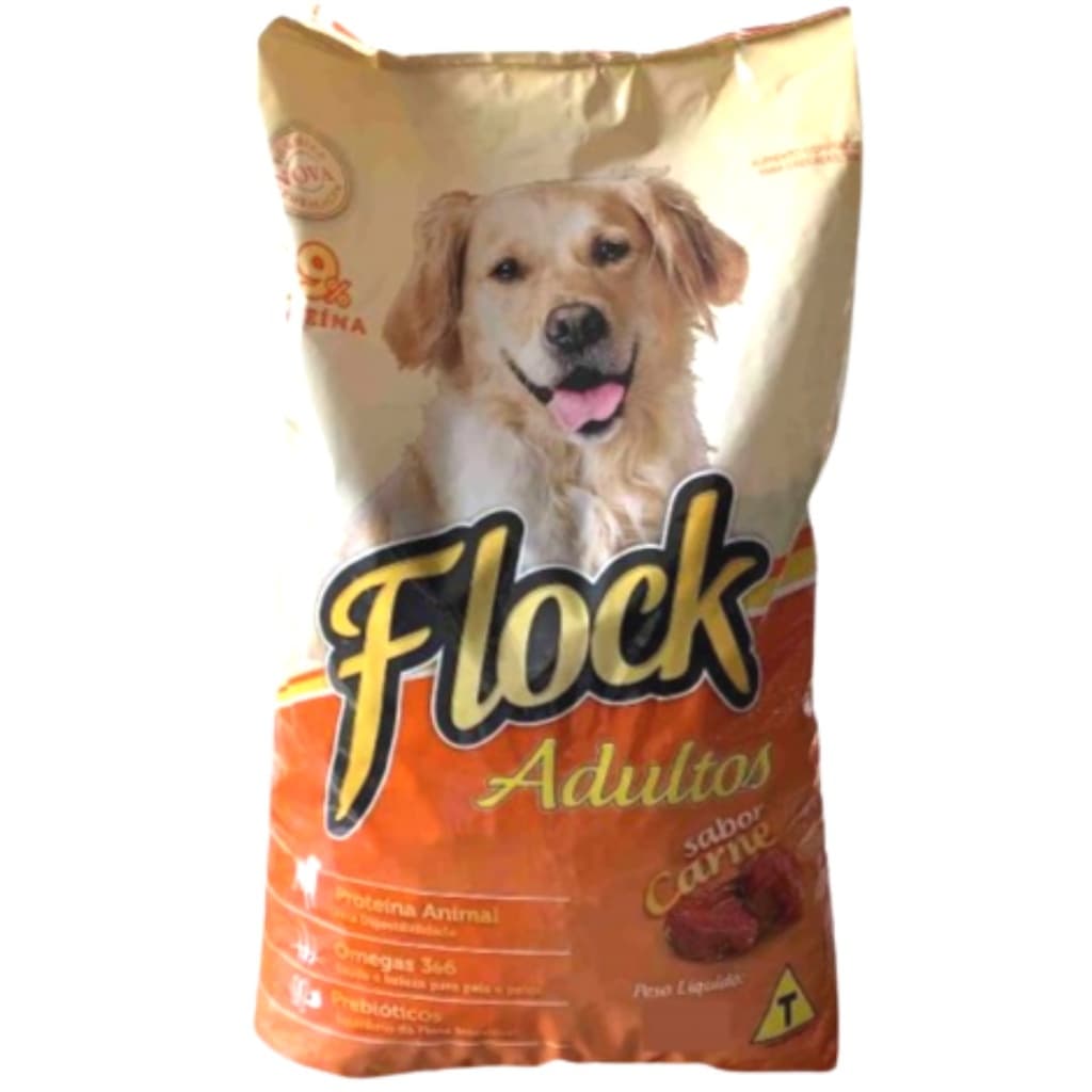 Flock Ração Para Cachorro Adulto