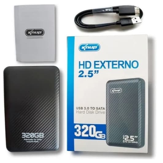 Hd Externo 500gb Compativel Com Pc Gamer Notebook Ps4 Ps5 Xbox Backup