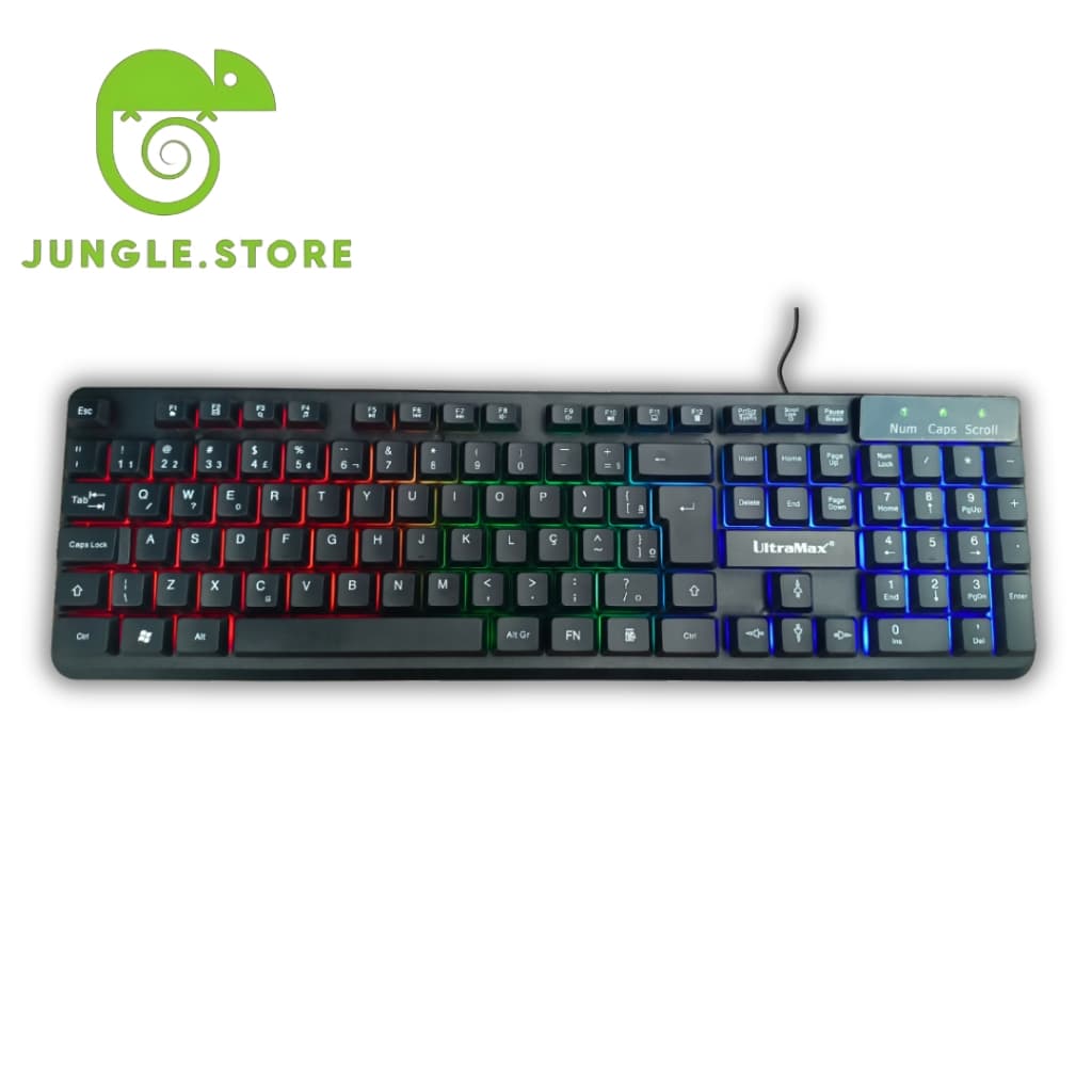 Teclado Gamer Semi-mecânico Rgb Anti-ghosting JK-9122