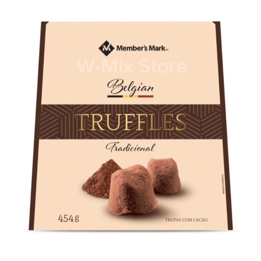 Trufa Belgian De Cacau Member's Mark 454g - Chocolate Importado