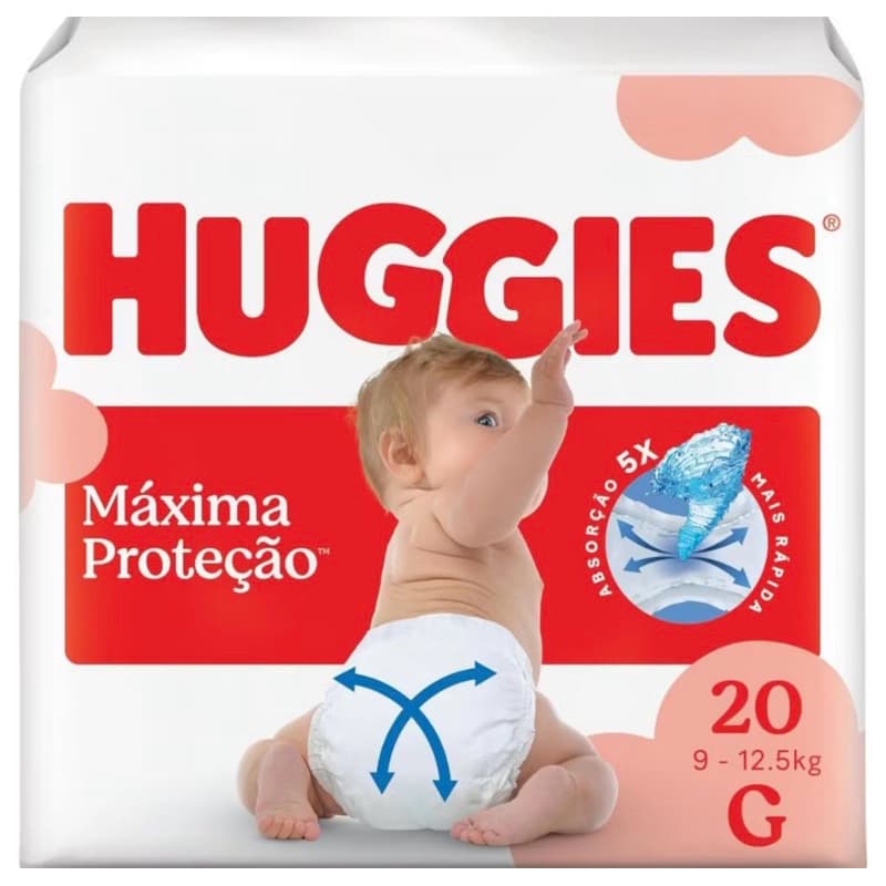fralda Huggies G