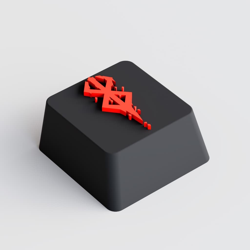 Keycap tecla berserk guts para teclado mecânico