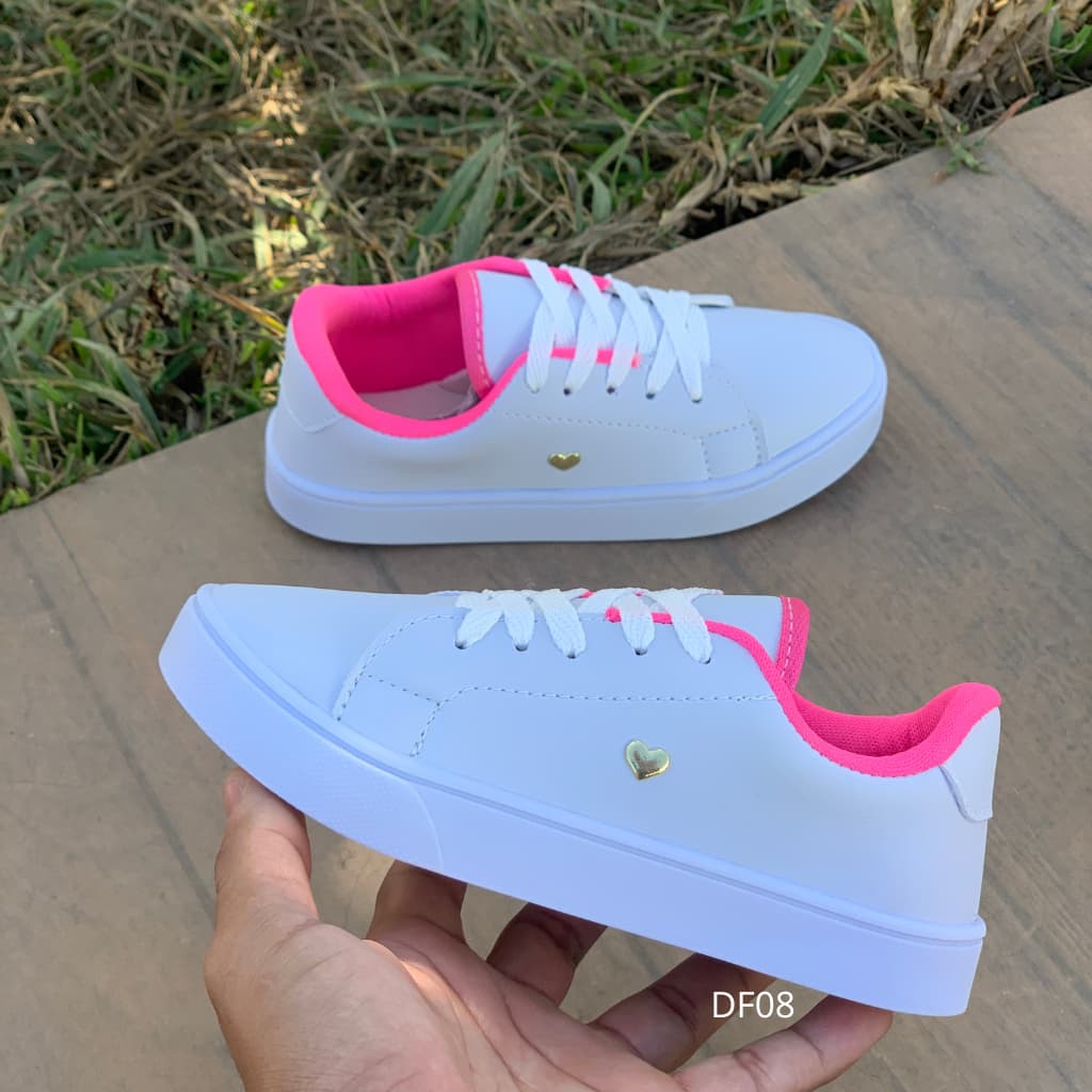 tênis infantil feminino shoes calçados pra criança ideal pro dia a dia macio e confortavel