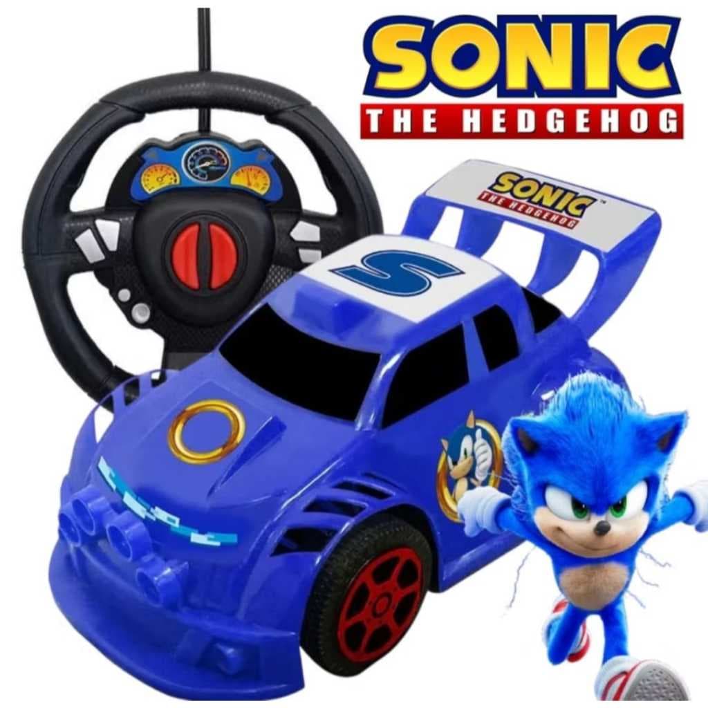 Carrinho controle remoto sonic smart driver com pilhas inclusas
