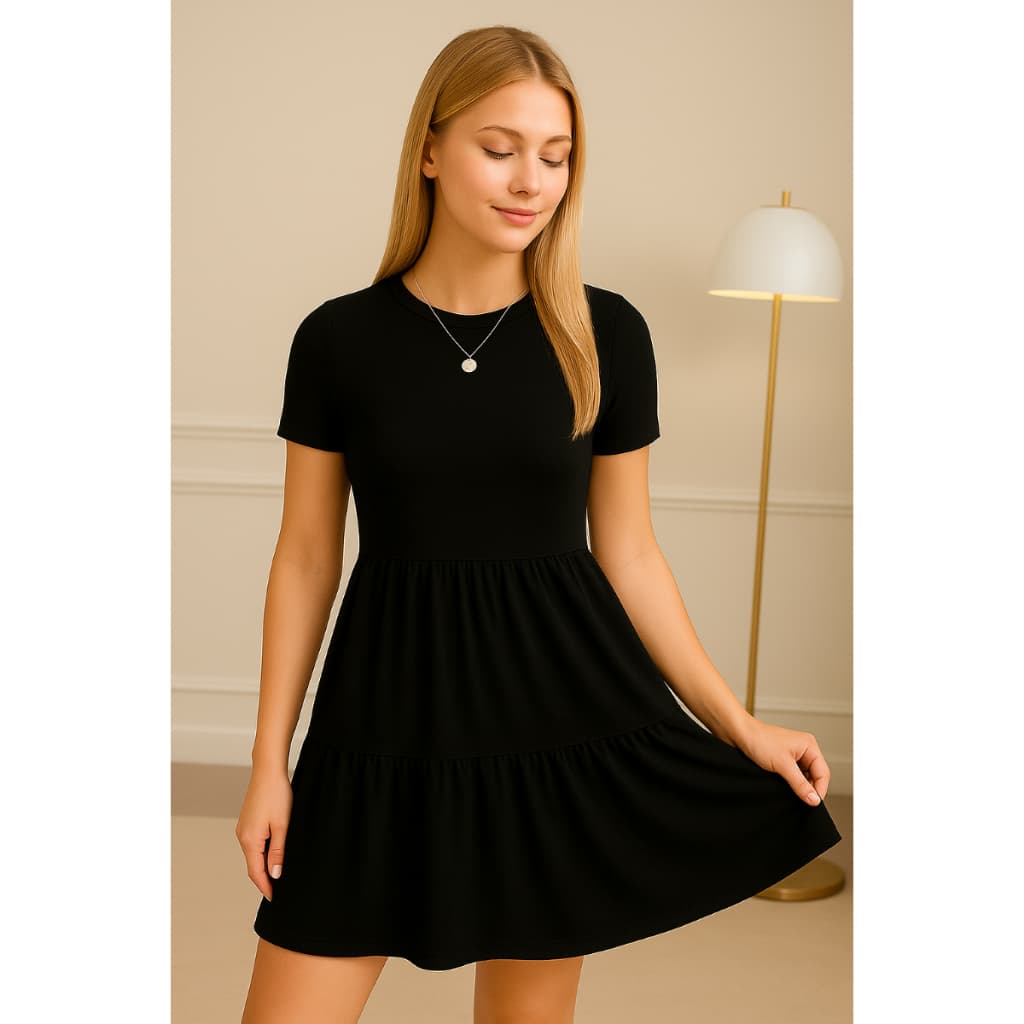 Vestido Feminino Midi Dois Marias, Dia das Mães vest wanita body apressadinha conjunto de pimenta feminino calça legg