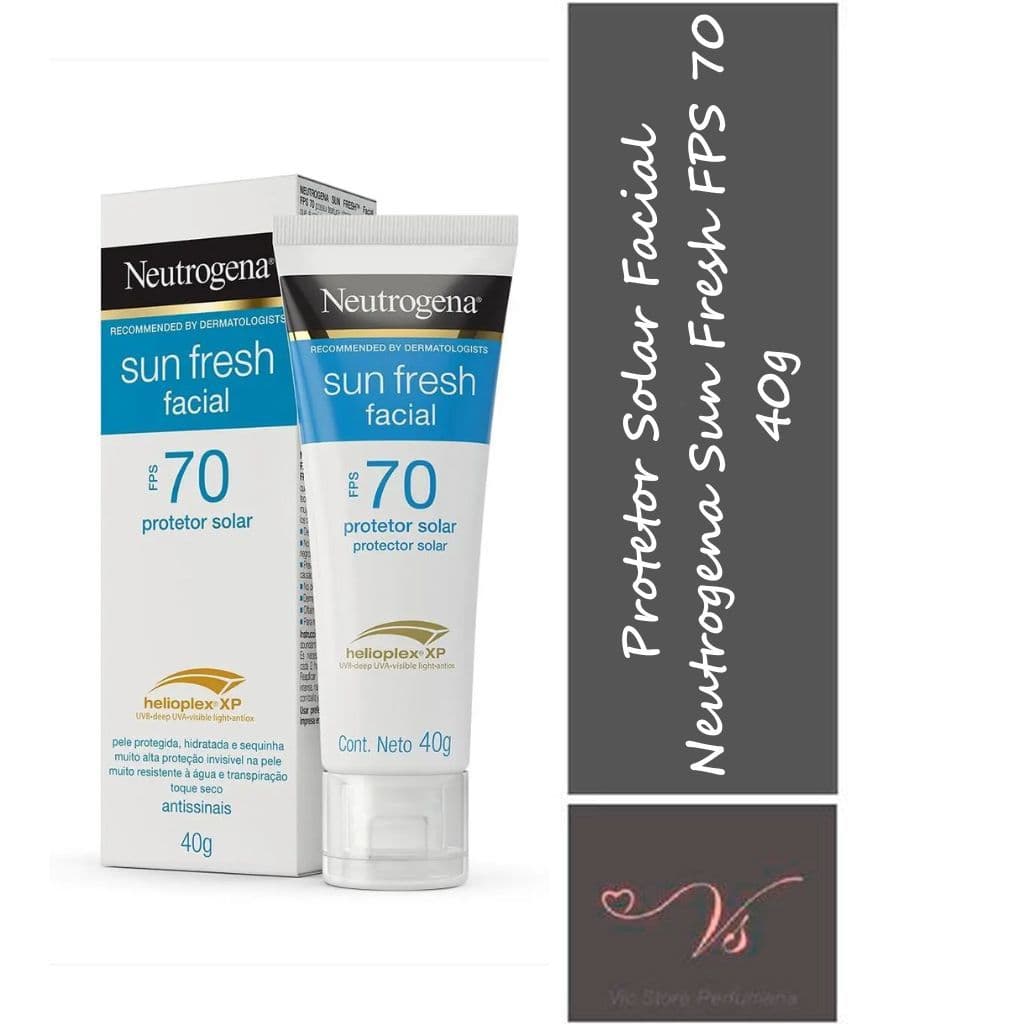 Protetor Solar Facial Neutrogena Sun Fresh FPS 70 40g