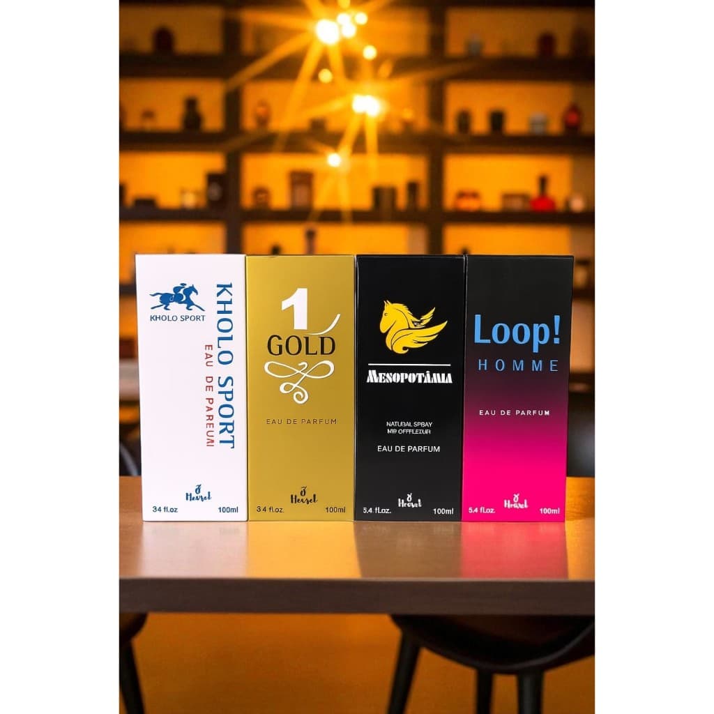 4 Perfumes Masculino Fragrância importada