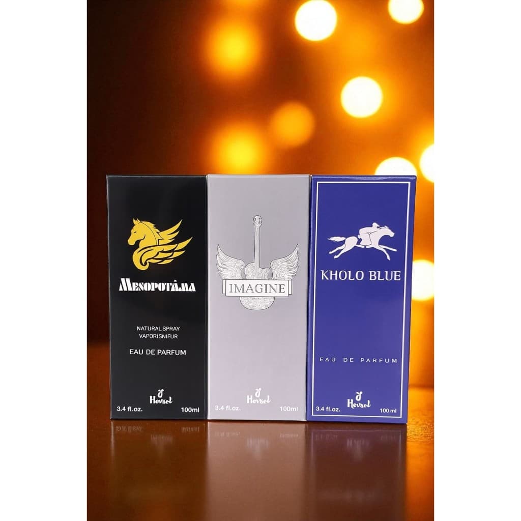 KIT 3 PERFUMES MASCULINOS IMPORTADOS 100ML