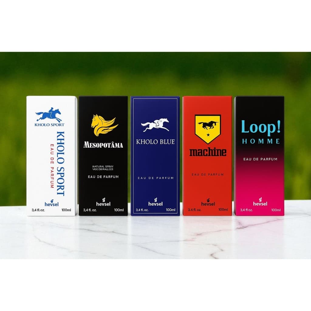 KIT 5 PERFUMES MASCULINOS IMPORTADOS 100ML