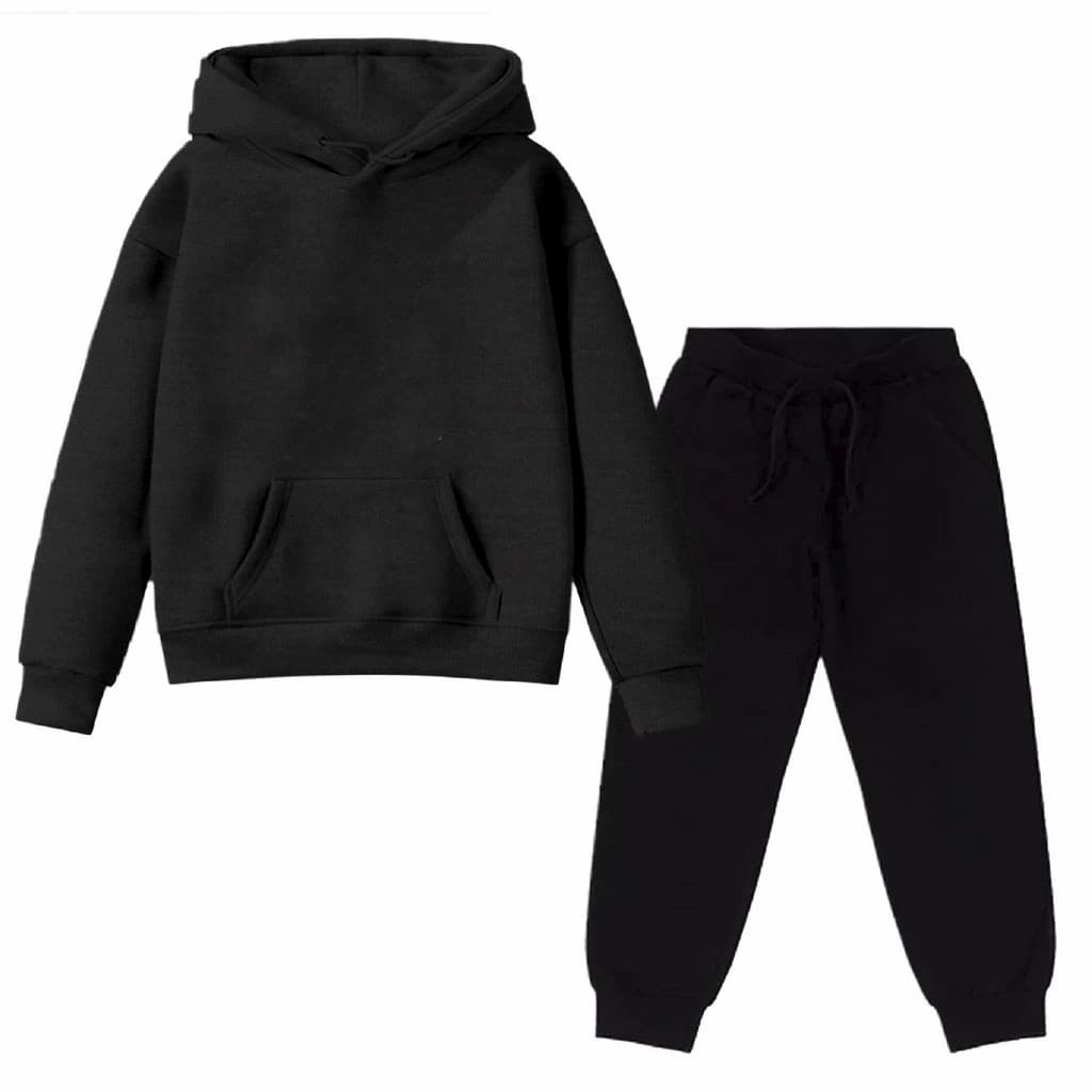 Conjunto Infantil Feminino Moletons Infantil Conjuntos infantil Liso básico Moleton Liso Criança