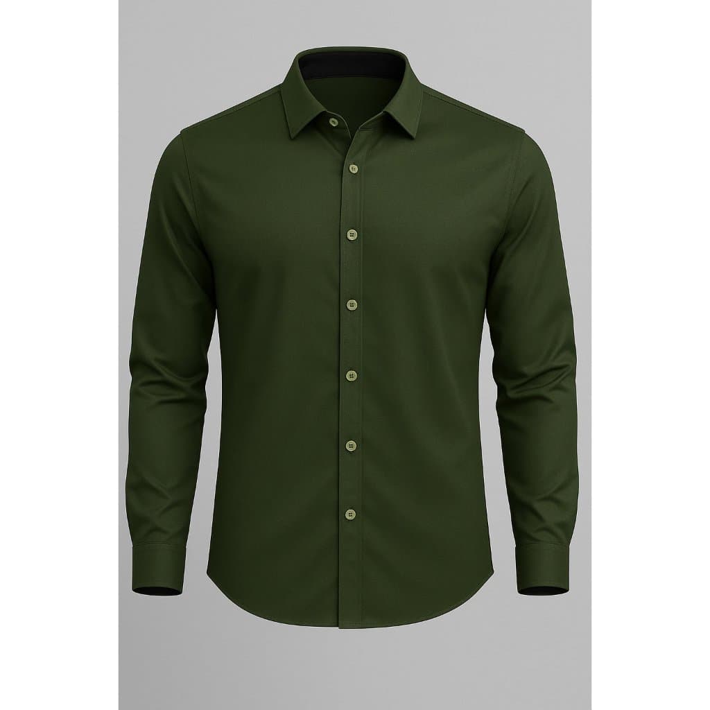 Camisa Luxo Tecido Premium Algodão Social Slim Masculina