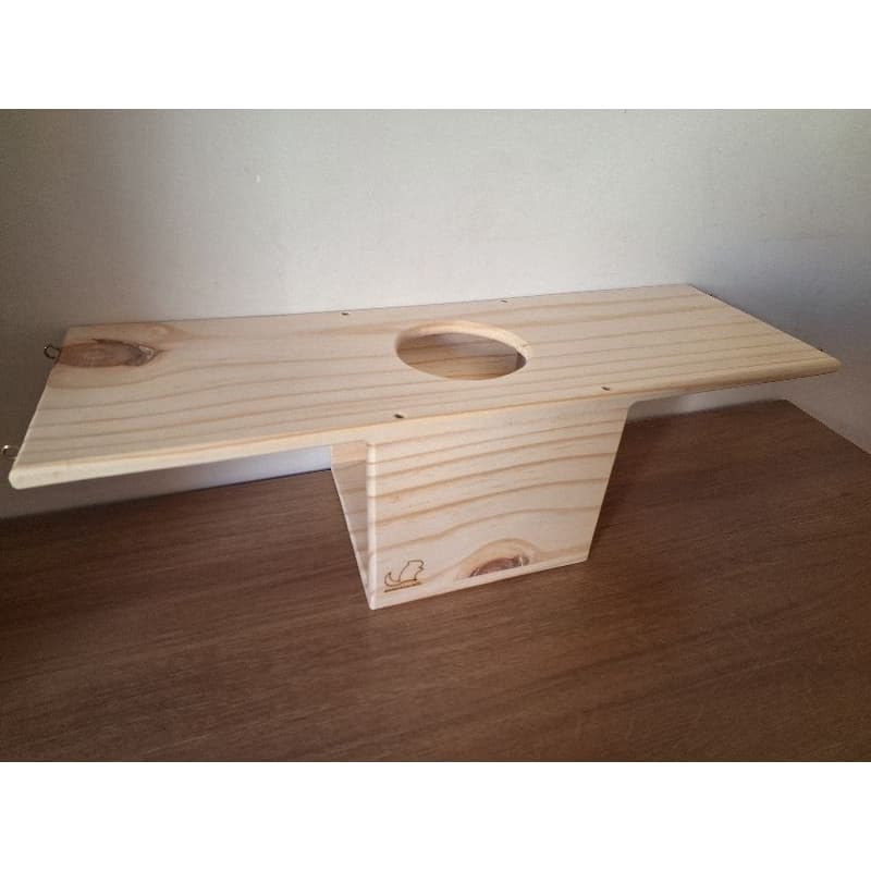 Plataforma casinha seu Chinchila para chinchilas, ratos Twister mercol.