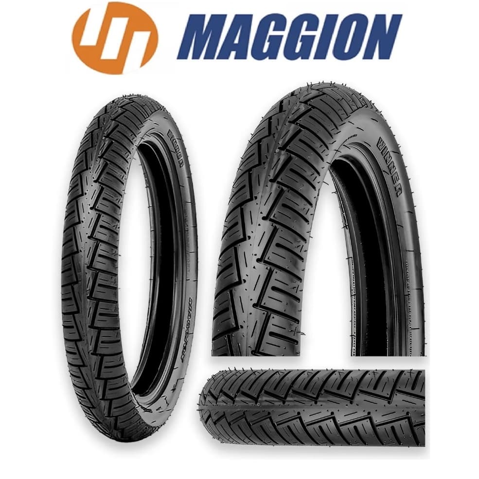Pneu Moto Maggion Winner 90/90-18 Traseiro Sem Câmara Cg Fan Titan Start Ybr Factor 125 150