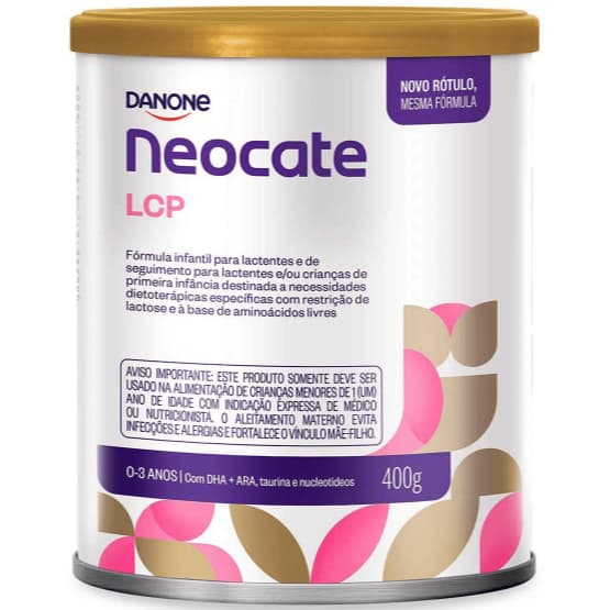 Fórmula infantil Neocate LCP 400g VALIDADE 20/05 - Valor promocional