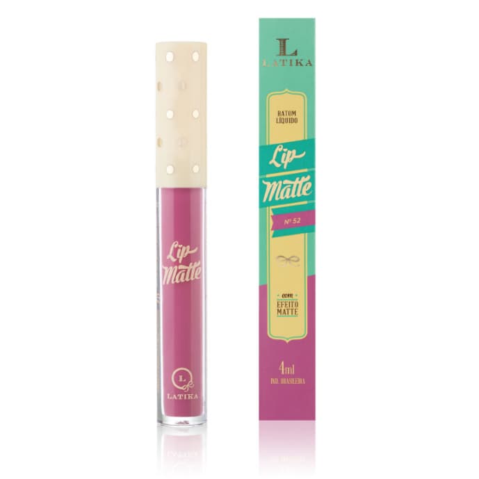 Batom Líquido Latika Lip Matte n°52