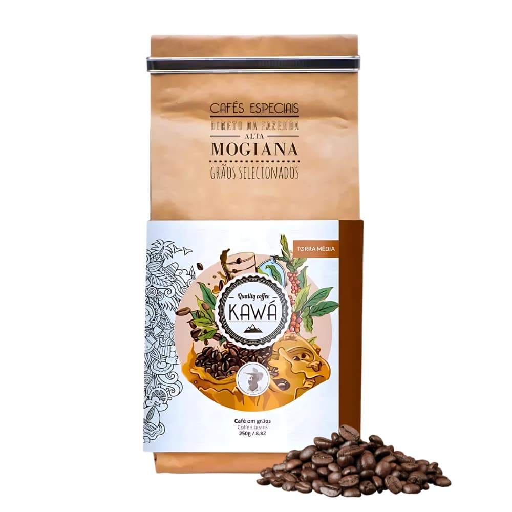 Café Especial Kawá Caramelo em Grãos 250g