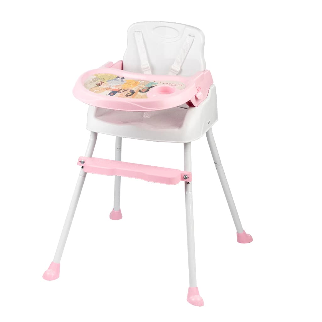 Cadeira de Alimentação para Bebê Styll Baby Refeição Portátil 3 em 1 Carros Princesas Mundo Bita