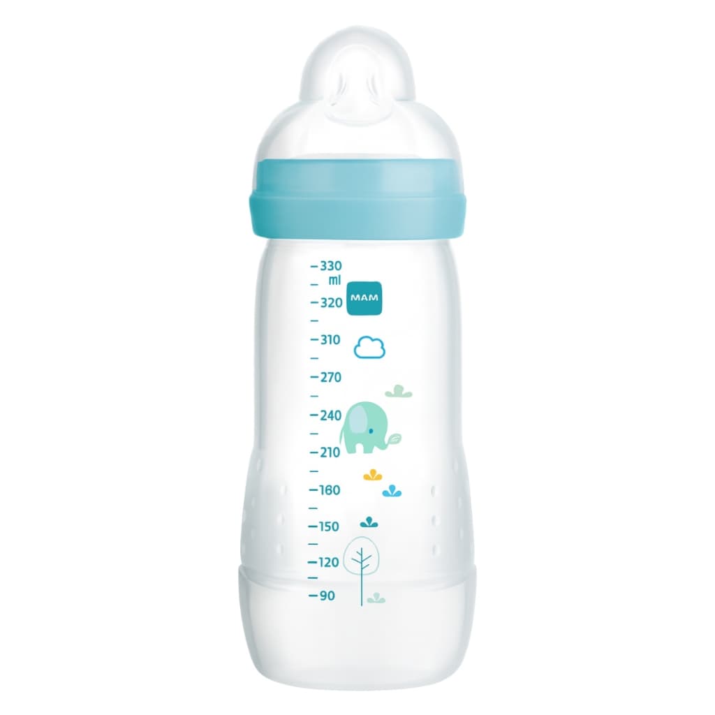Mamadeira Mam 330ml Fashion Bottle 4m+ Azul ou Rosa 4833